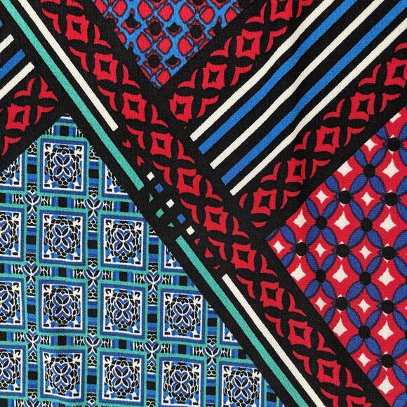 Calvin Klein Tank Maxi Sundress Women's Medium Grecian Geometric Print with Belt - Picture 11 of 16